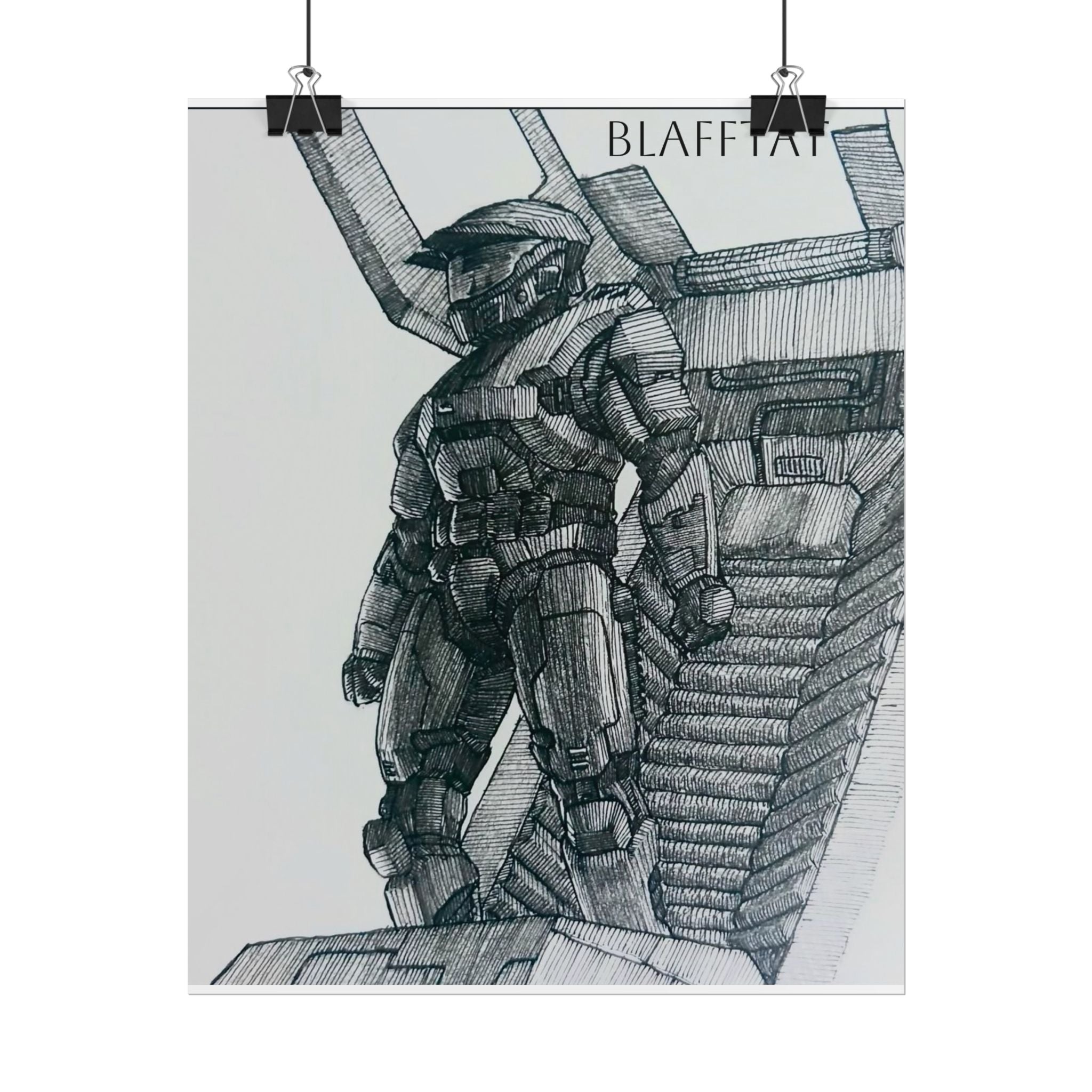 Halo Combat Evolved Master Chief Print