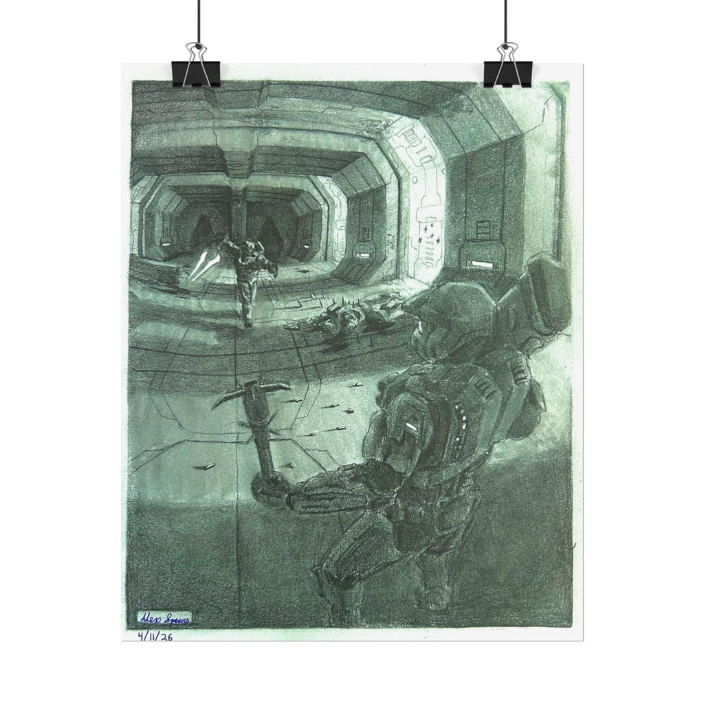 Halo One on One Print