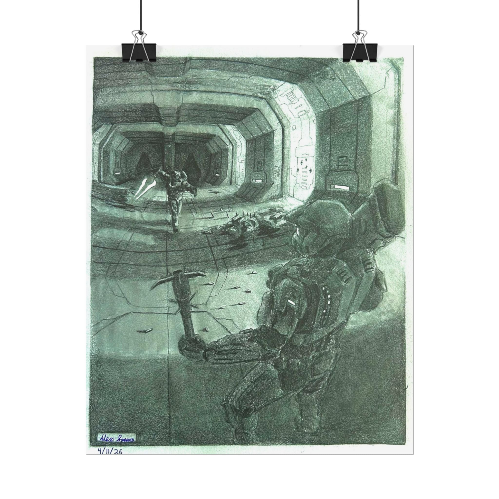 Halo One on One Print
