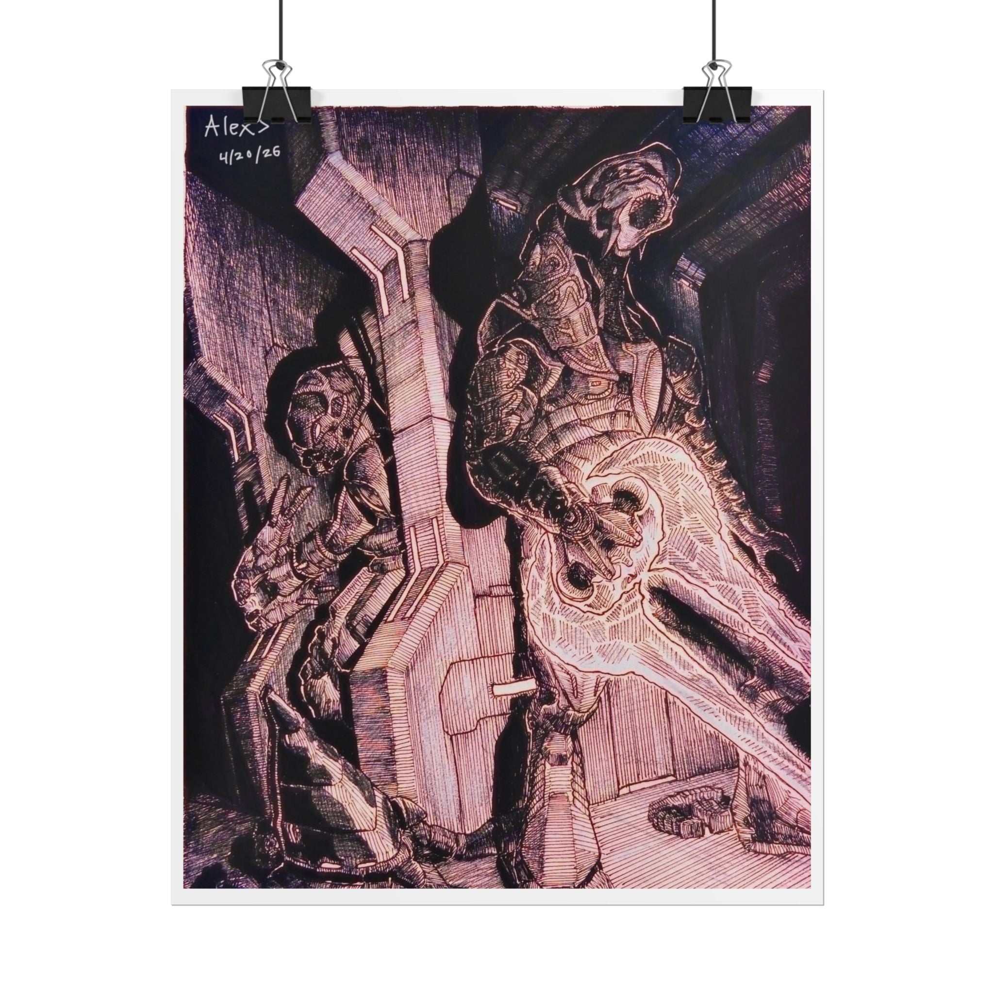 Halo Arbiter and Sesa Print