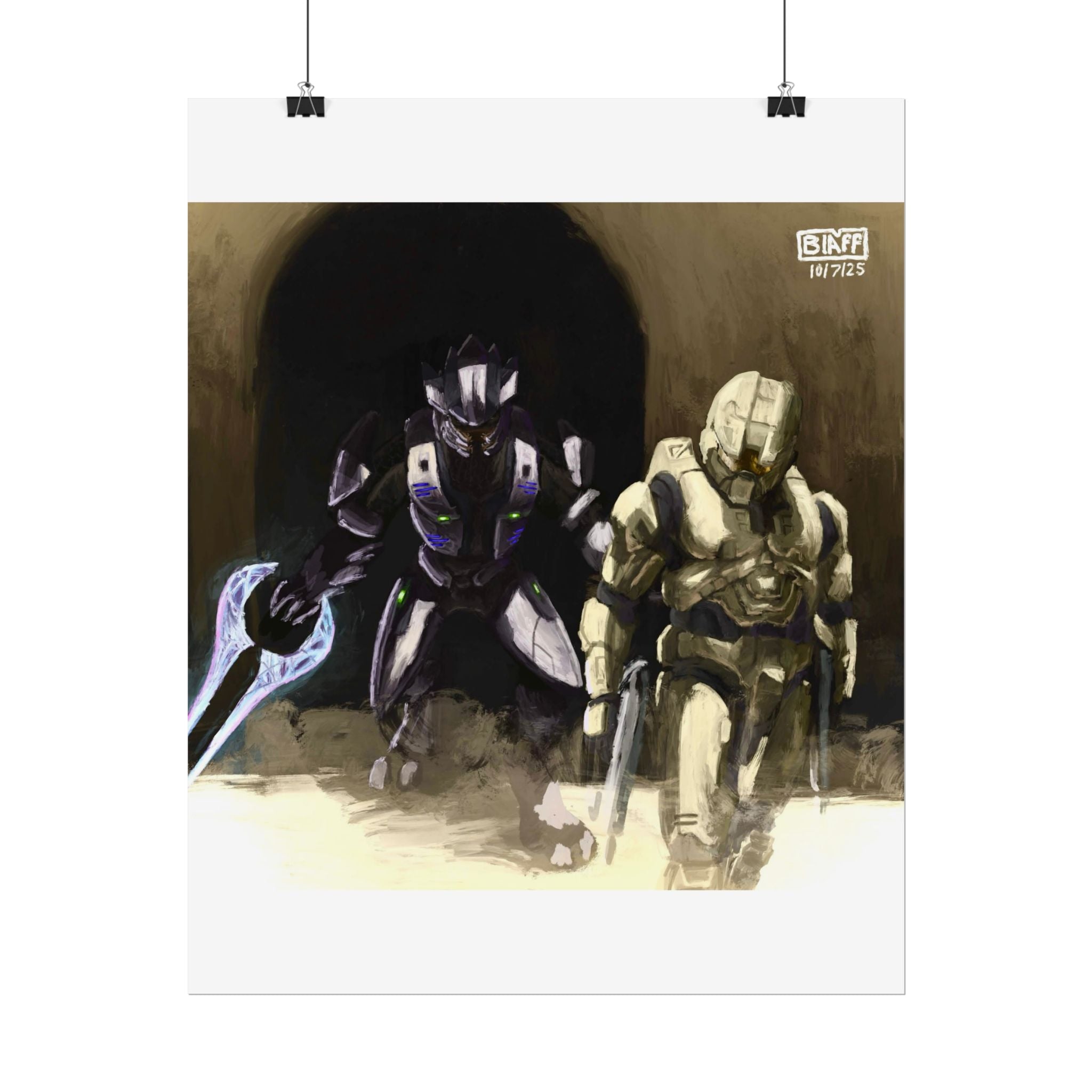 Halo Lurking Elite Print