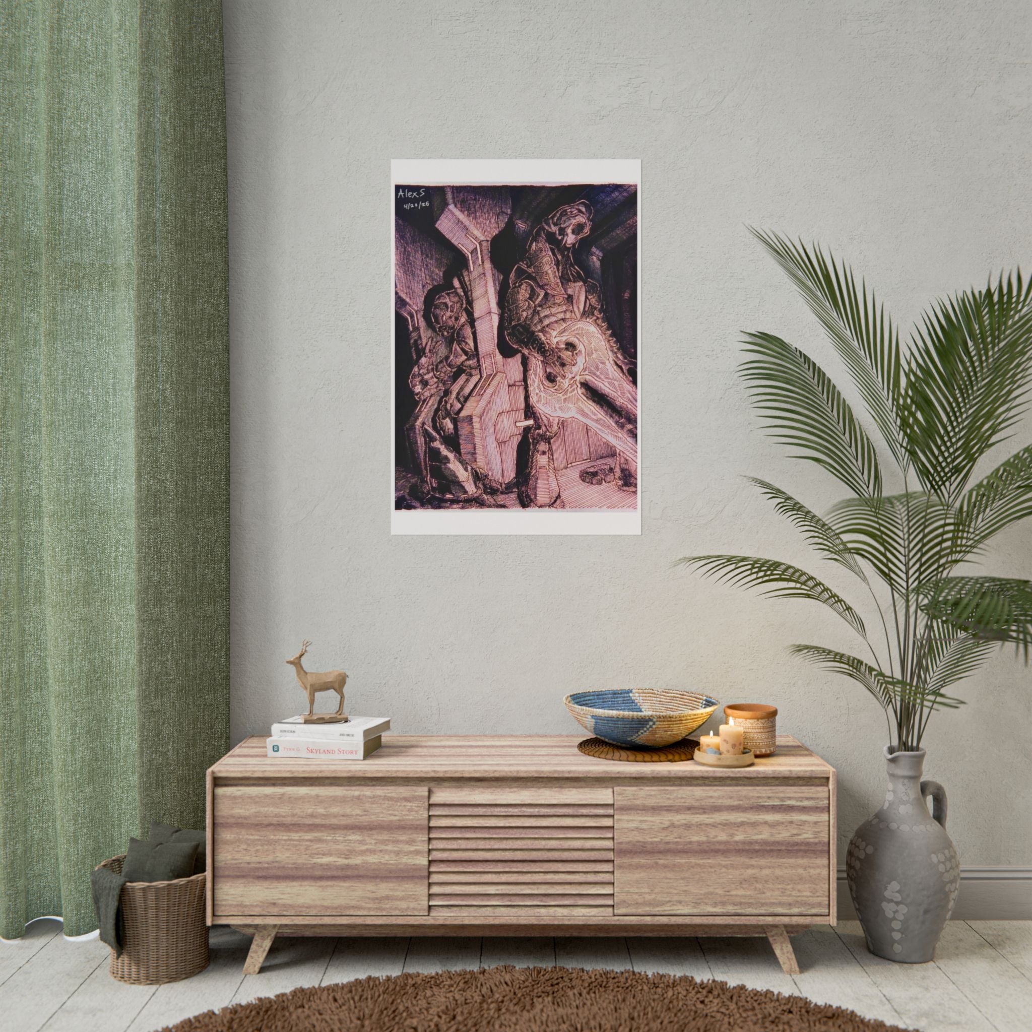 Halo Arbiter and Sesa Print