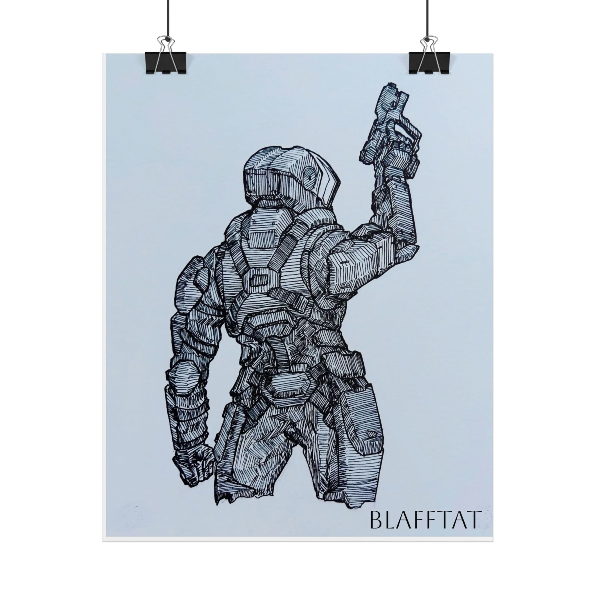 Halo Mirage Spartan Print