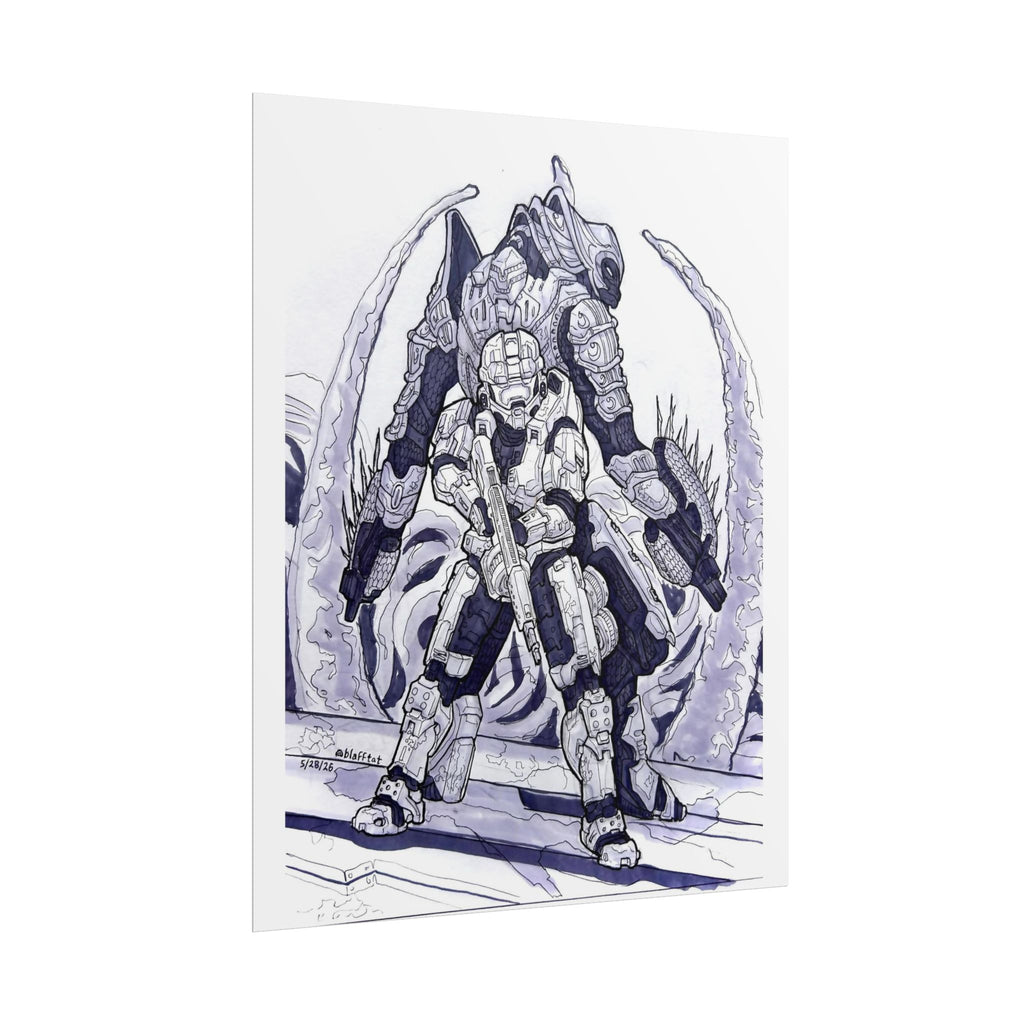 Halo 3 Chief and Arbiter Print