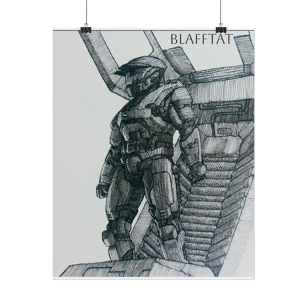 Halo Combat Evolved Master Chief Print