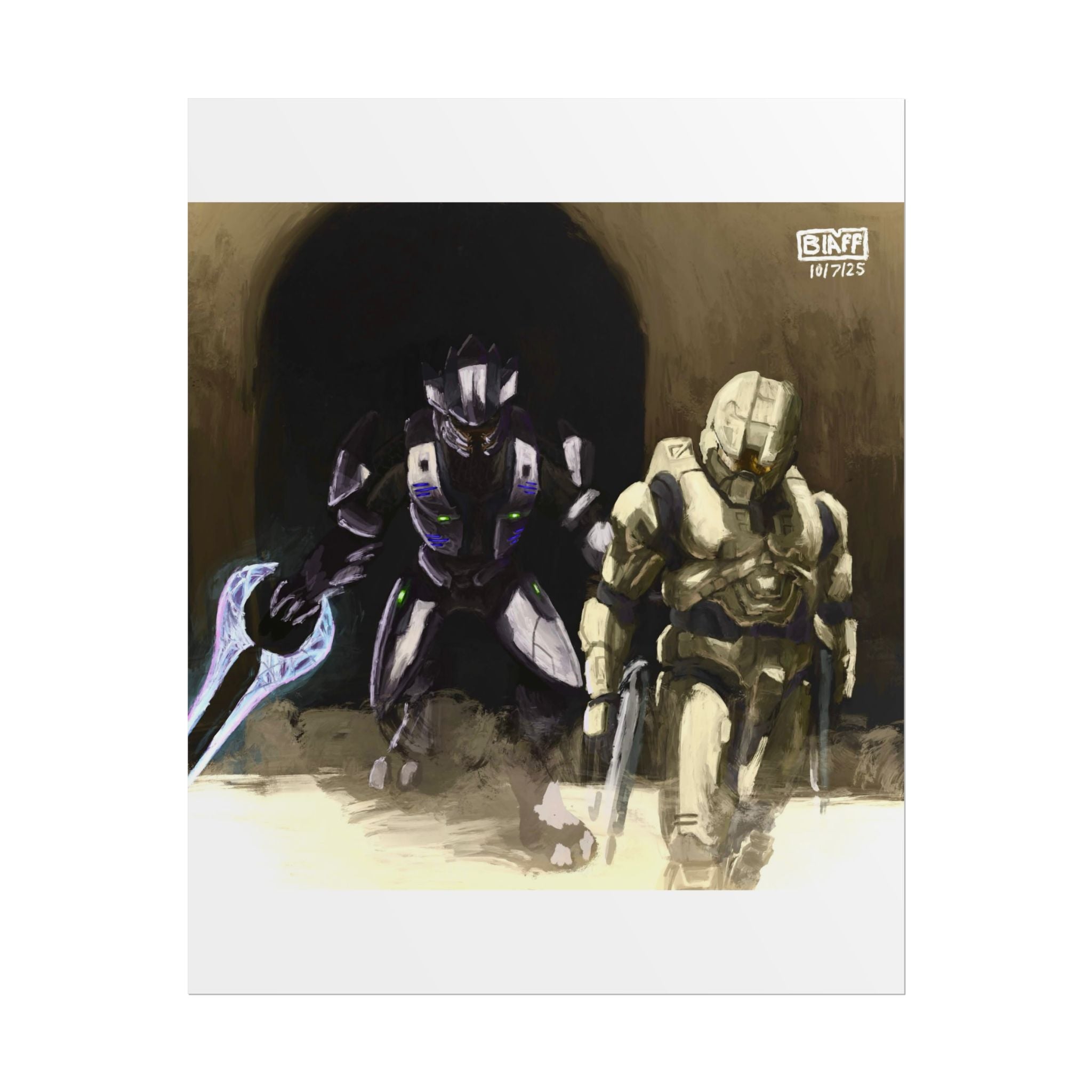 Halo Lurking Elite Print
