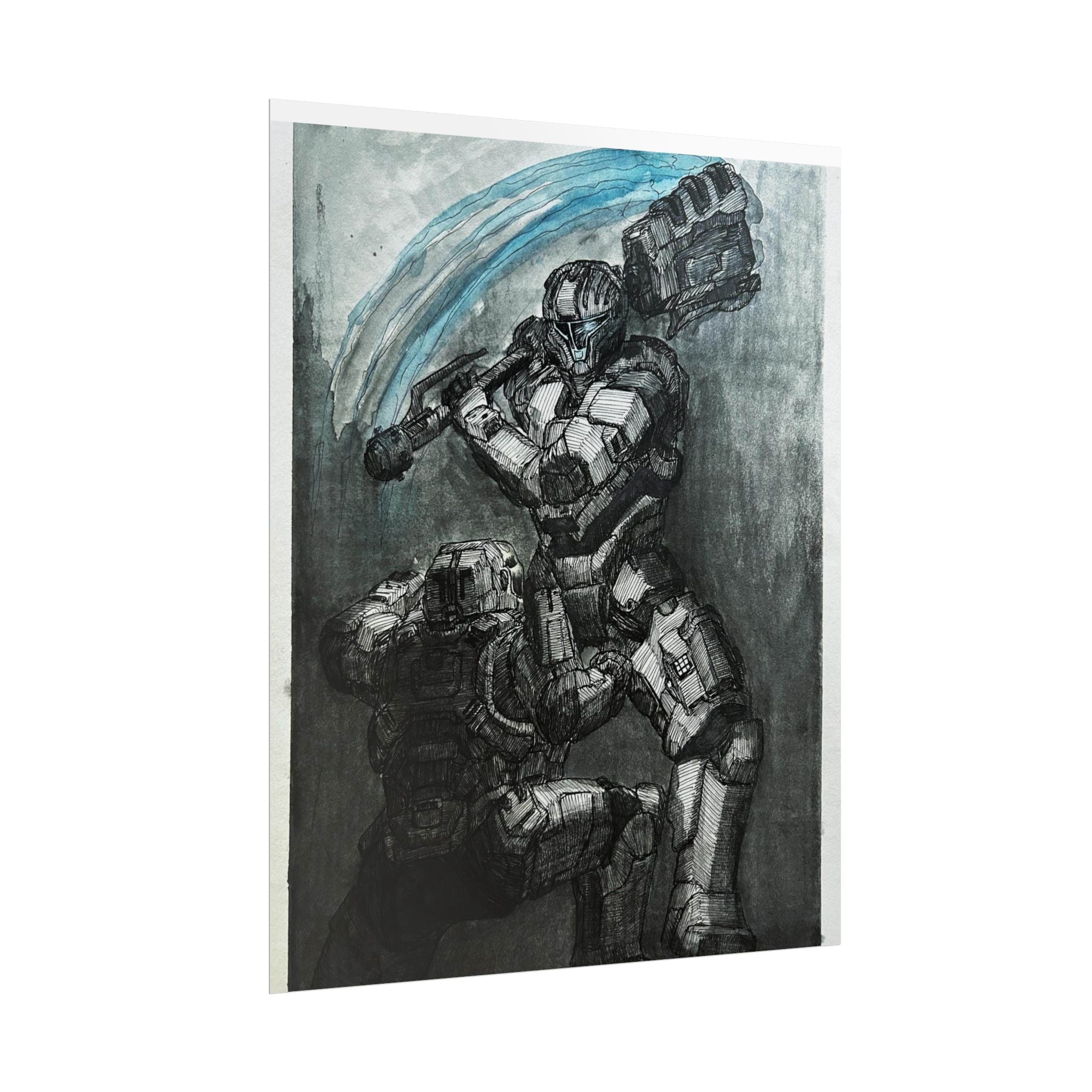 Halo Gravity Hammer Kill Print