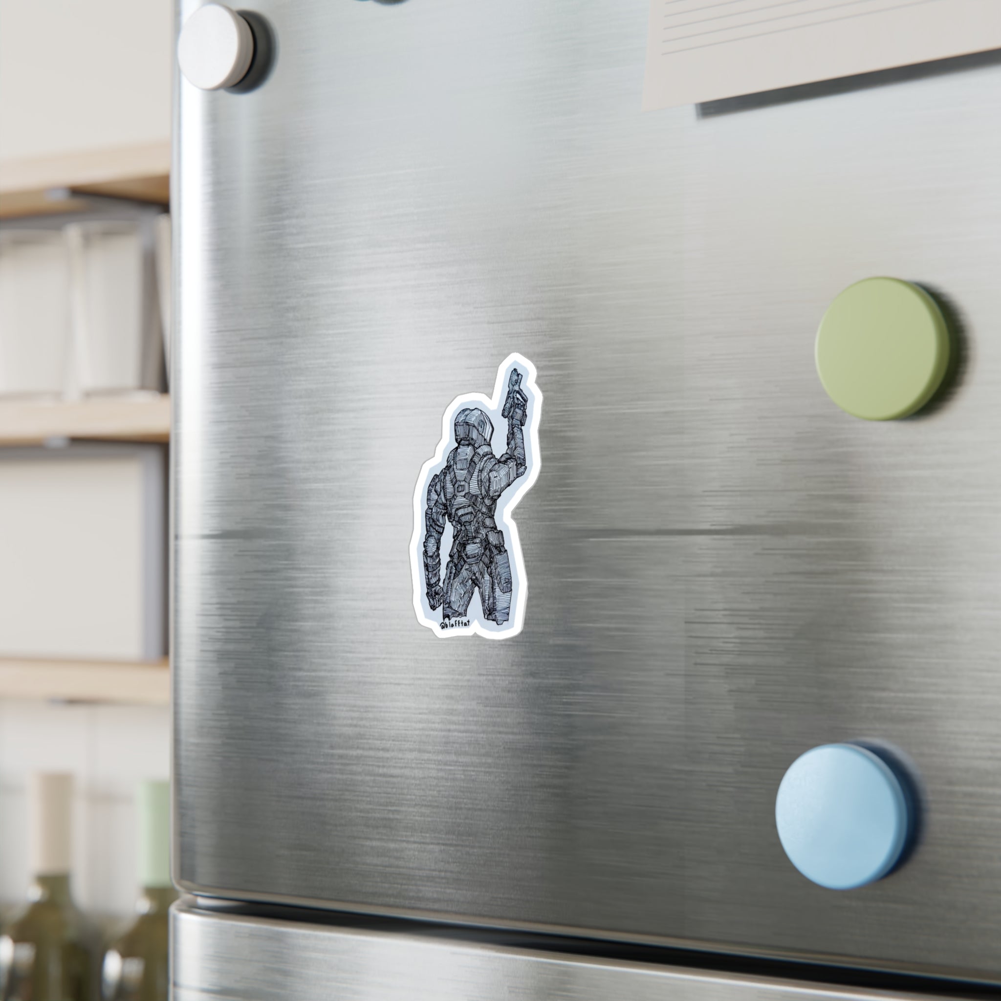 Halo Mirage Spartan Sticker