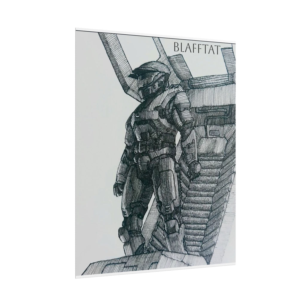 Halo Combat Evolved Master Chief Print
