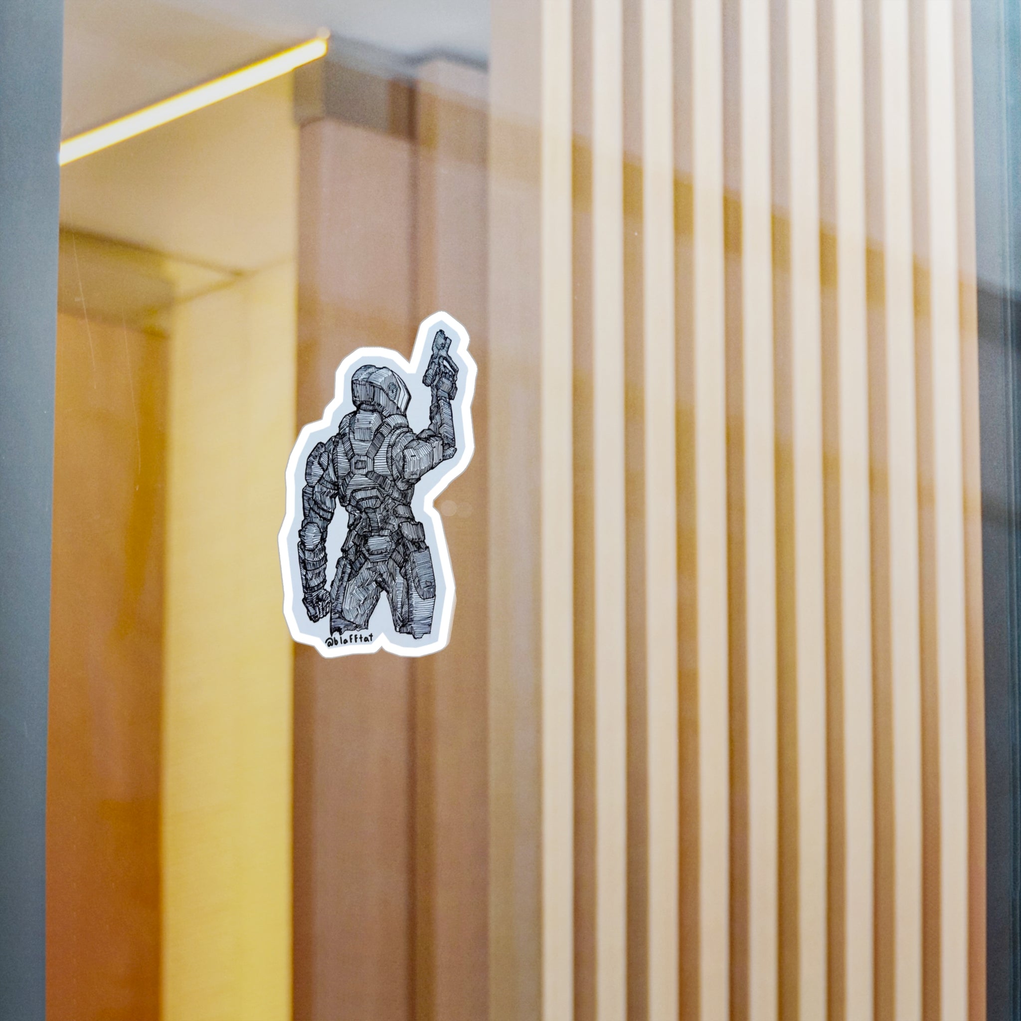 Halo Mirage Spartan Sticker