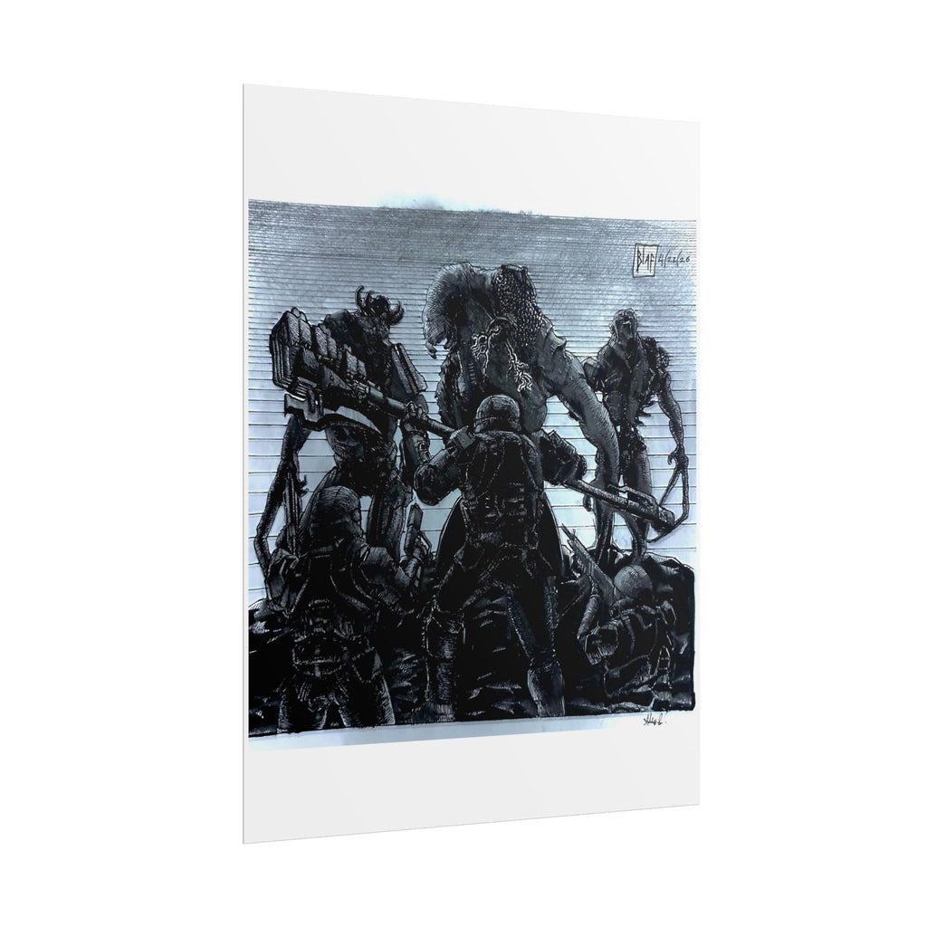 Halo ODST Versus FLOOD Print