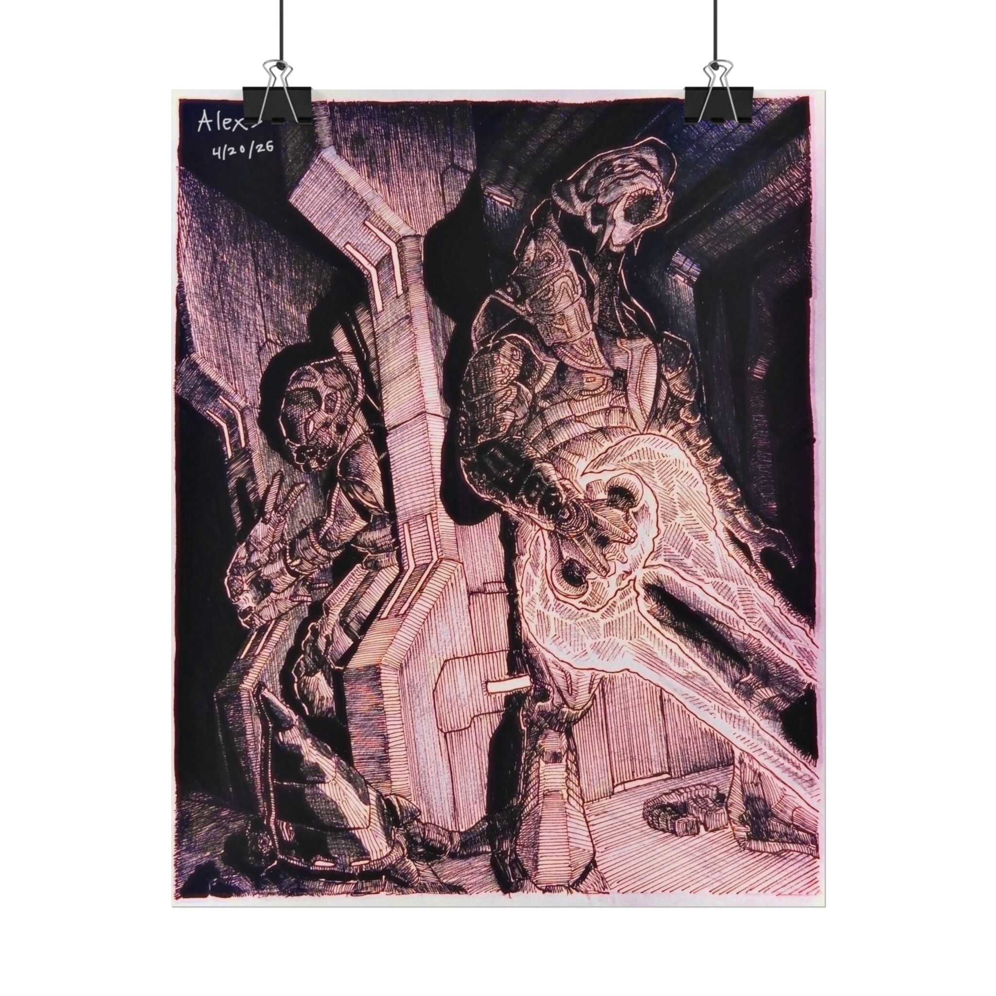 Halo Arbiter and Sesa Print