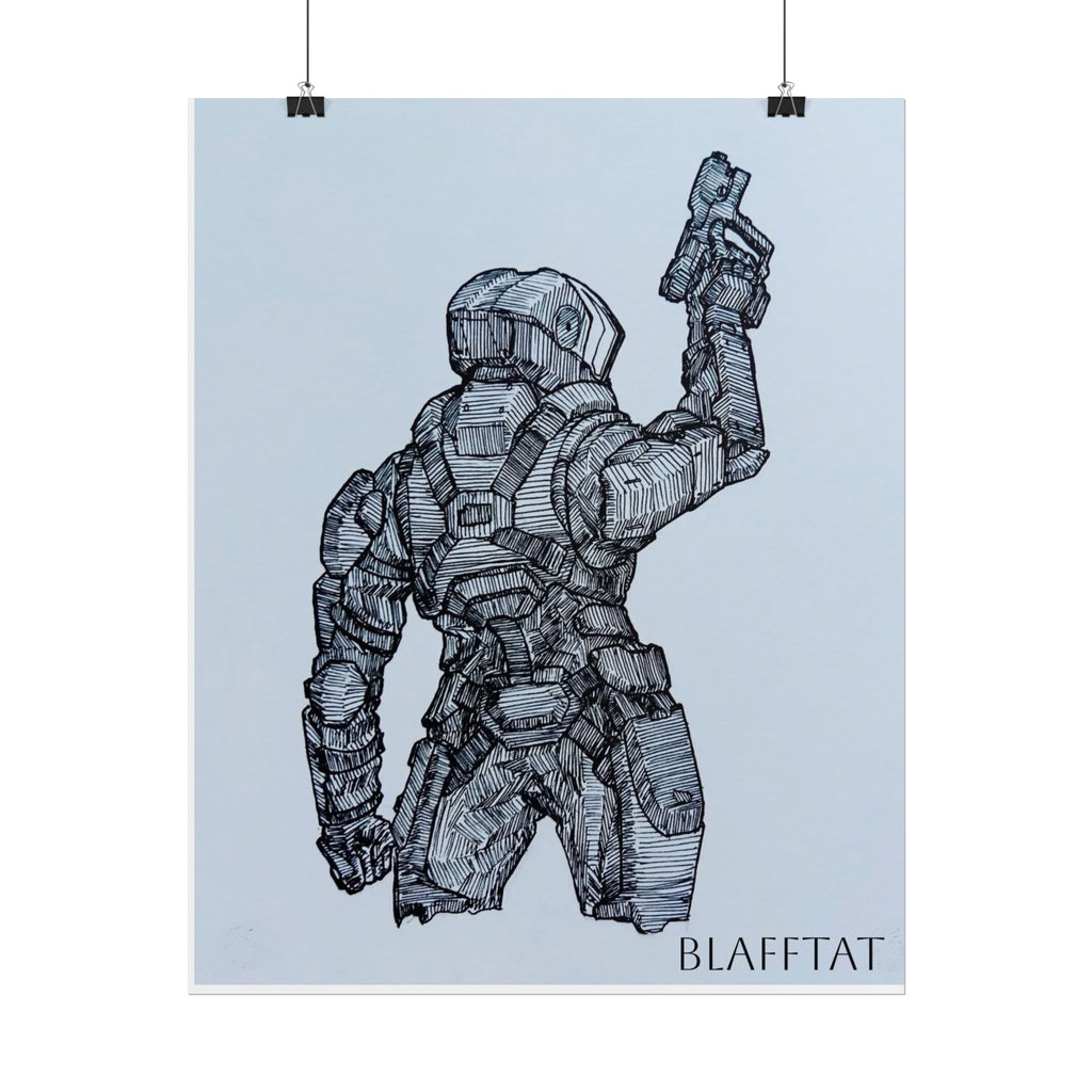 Halo Mirage Spartan Print
