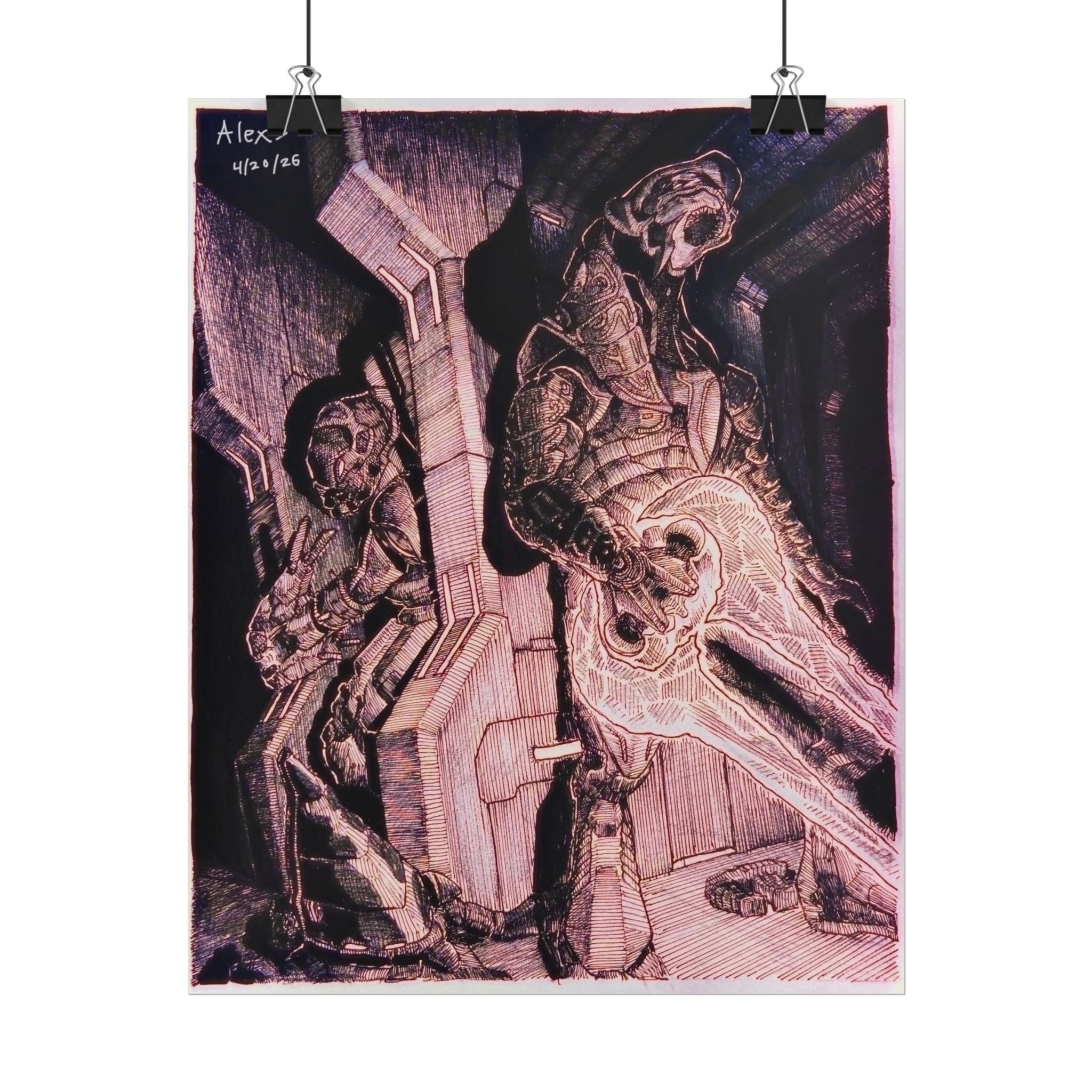 Halo Arbiter and Sesa Print