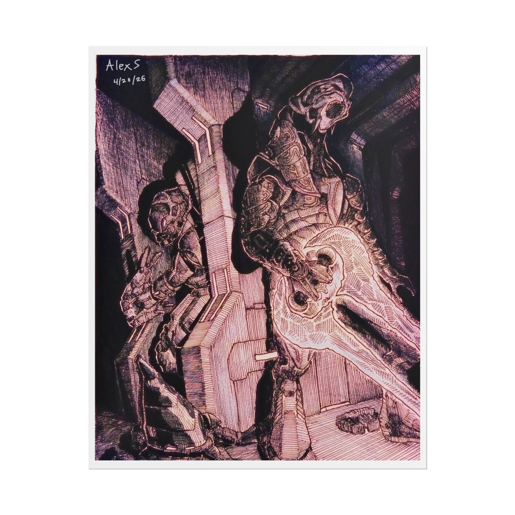 Halo Arbiter and Sesa Print
