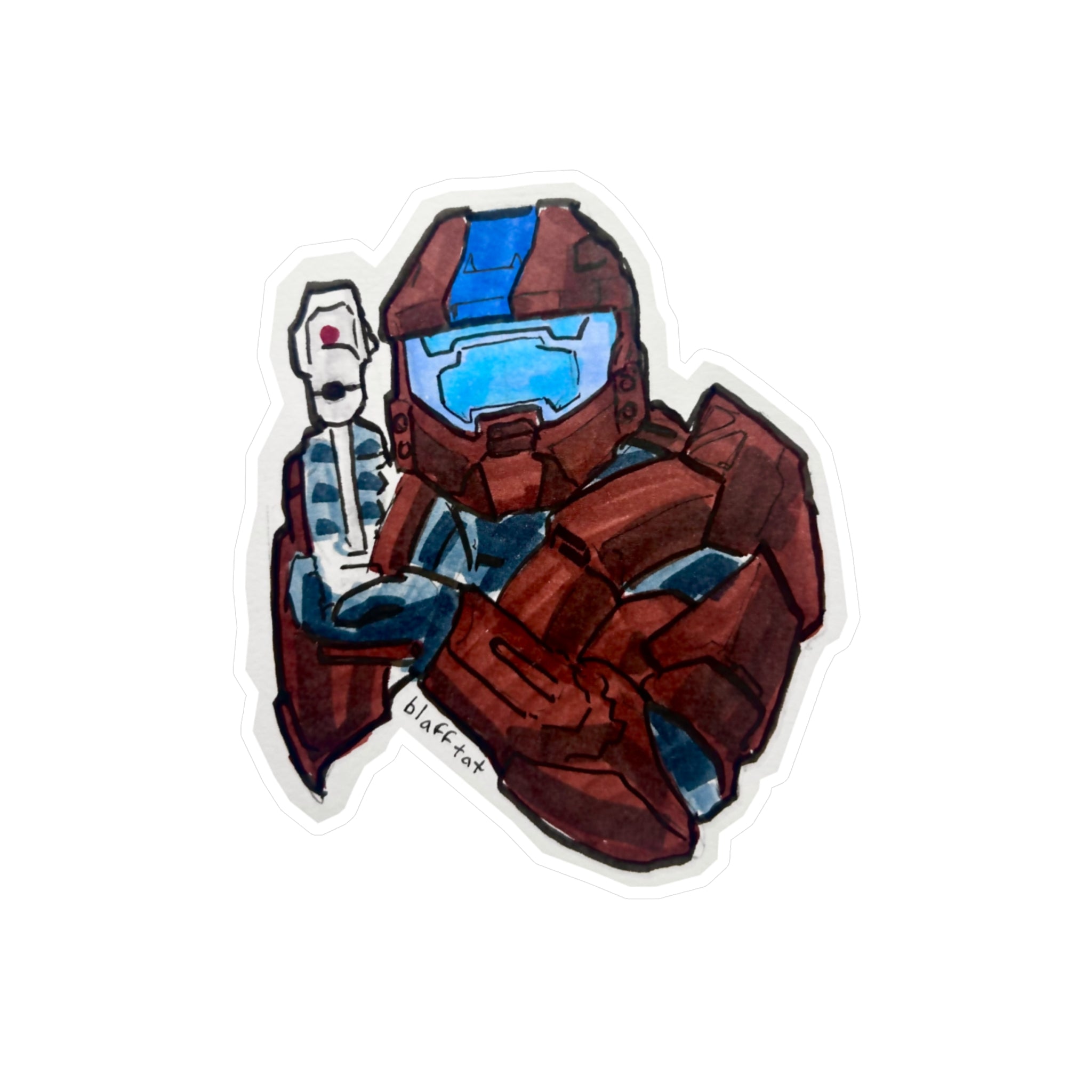 Halo Mk VI M6D Sticker