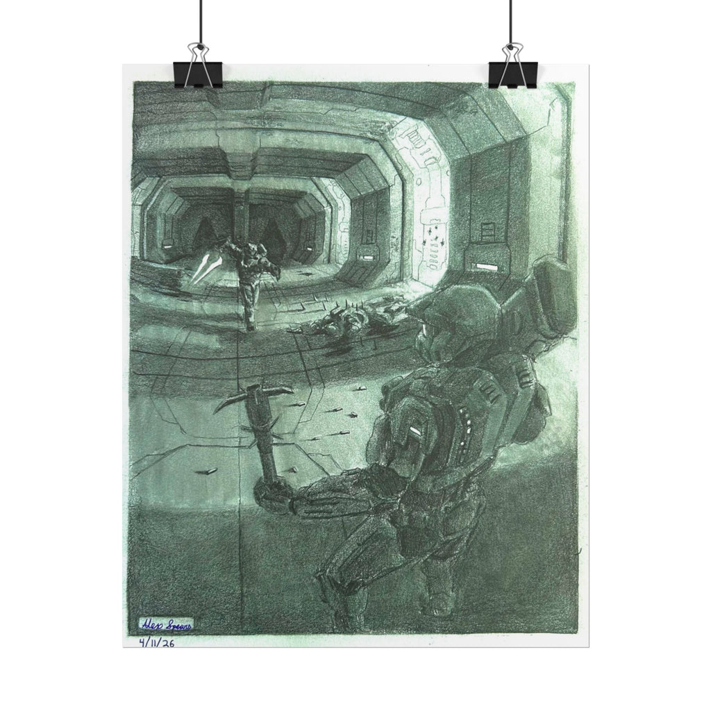 Halo One on One Print