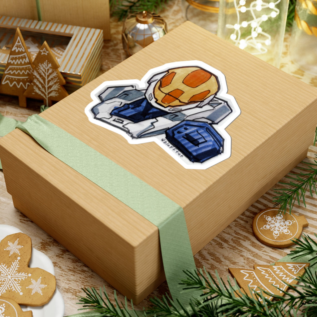 Halo 3 EVA Spartan Sticker