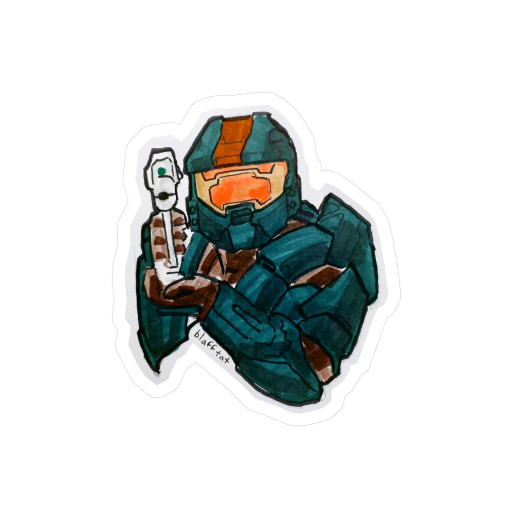 Halo Mk VI M6D Sticker