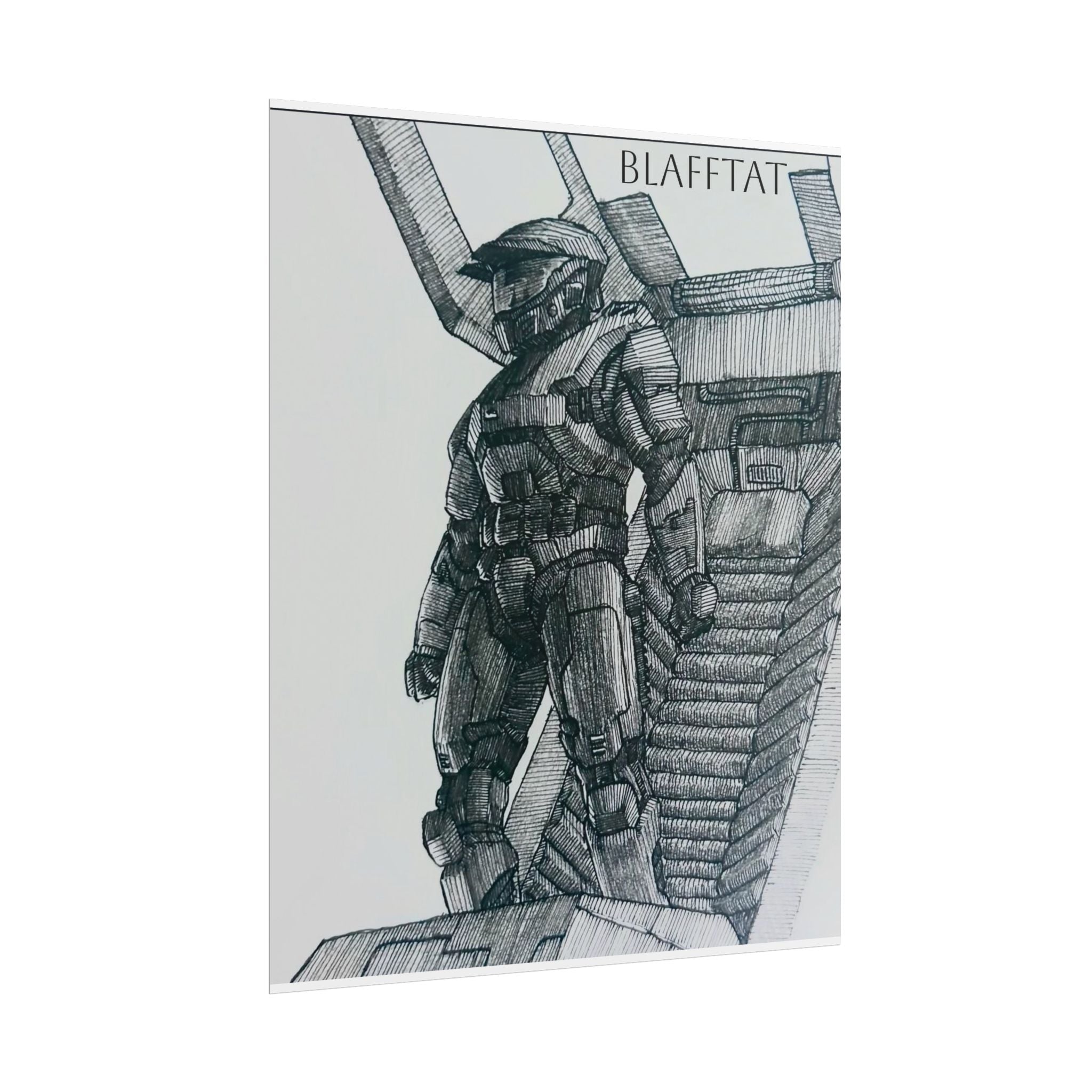 Halo Combat Evolved Master Chief Print