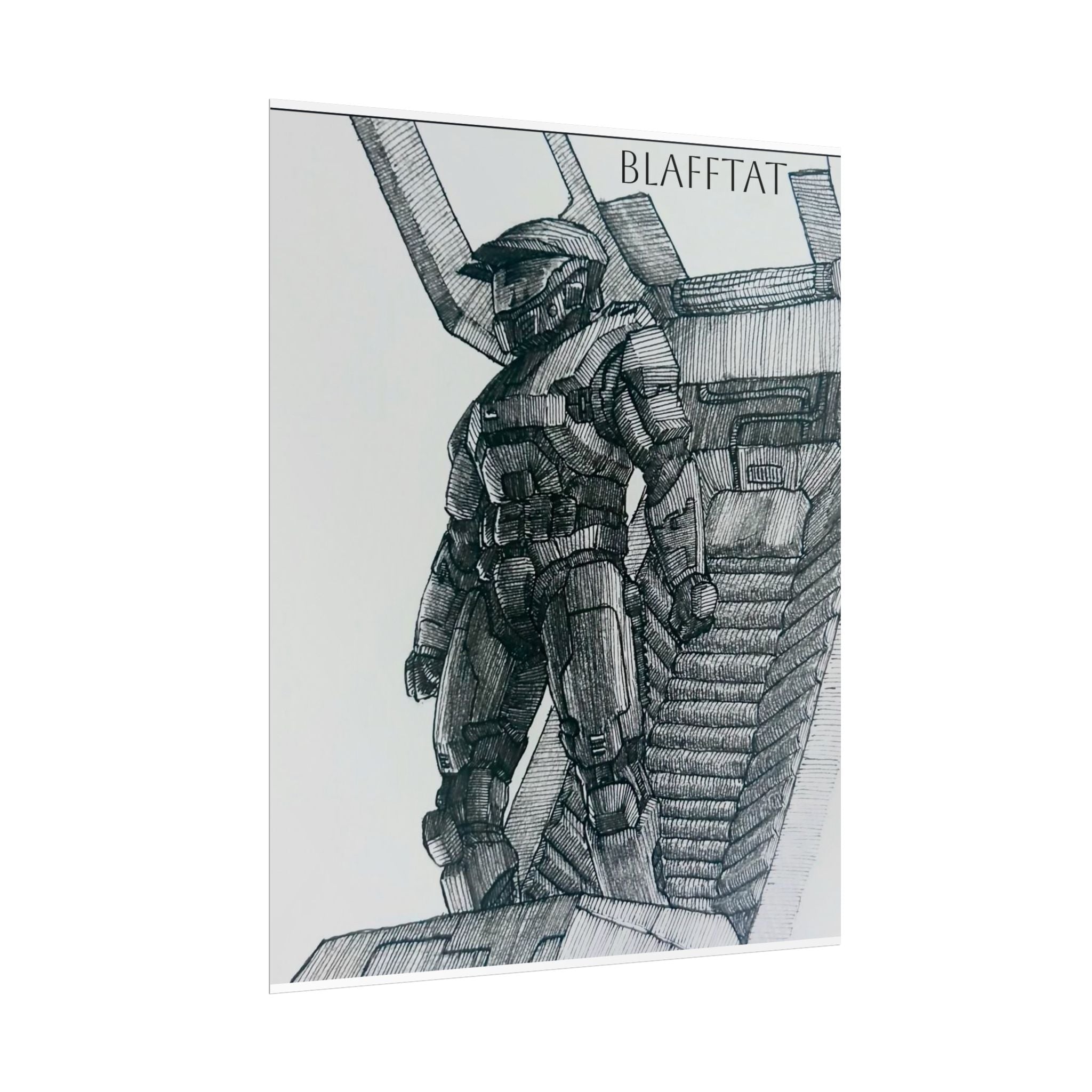 Halo Combat Evolved Master Chief Print