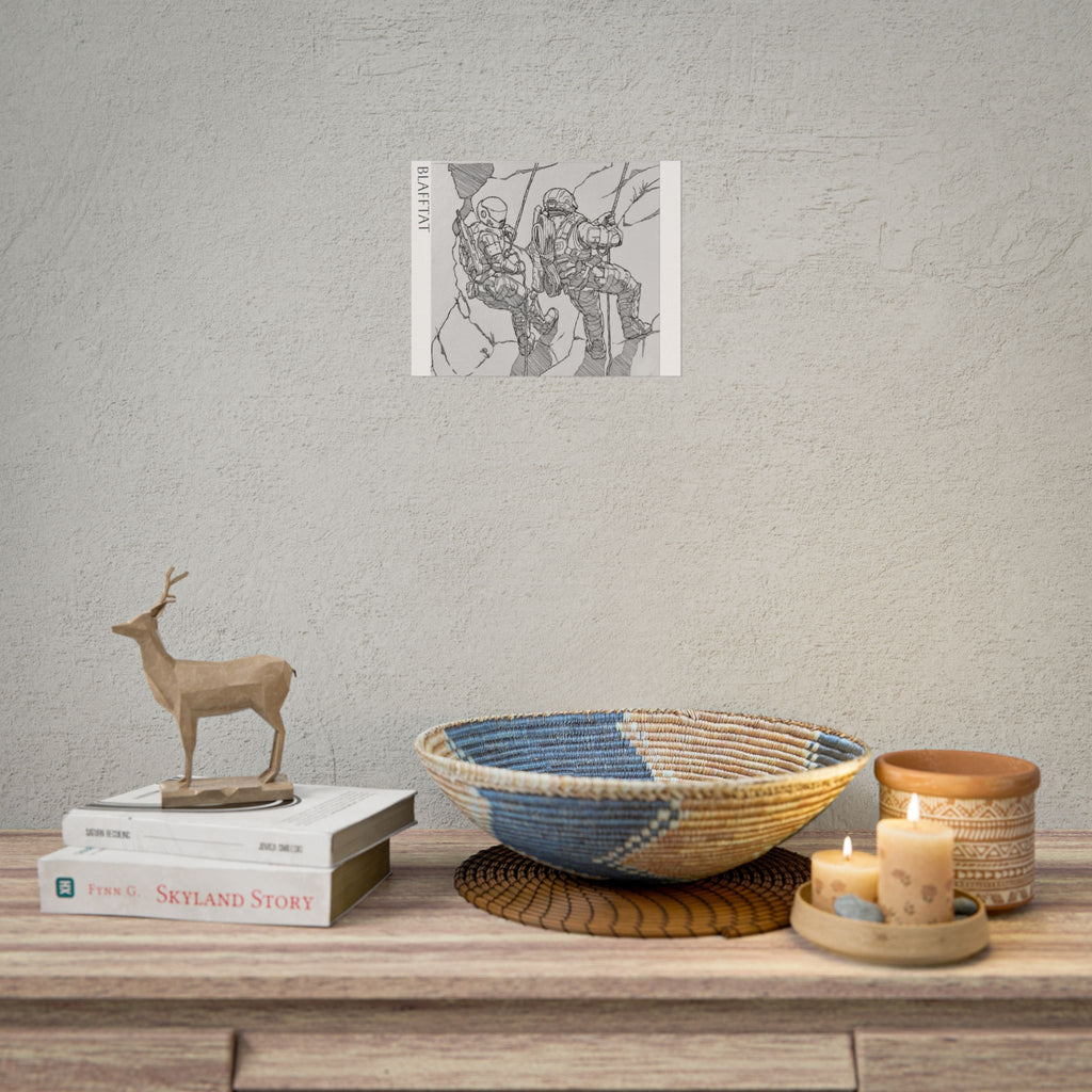 Halo Rappeling Spartans Print