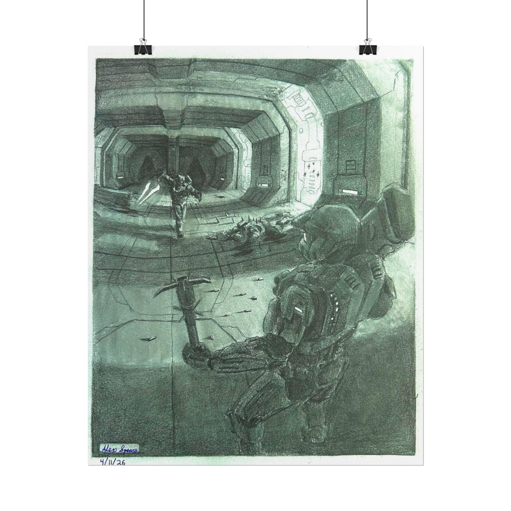 Halo One on One Print