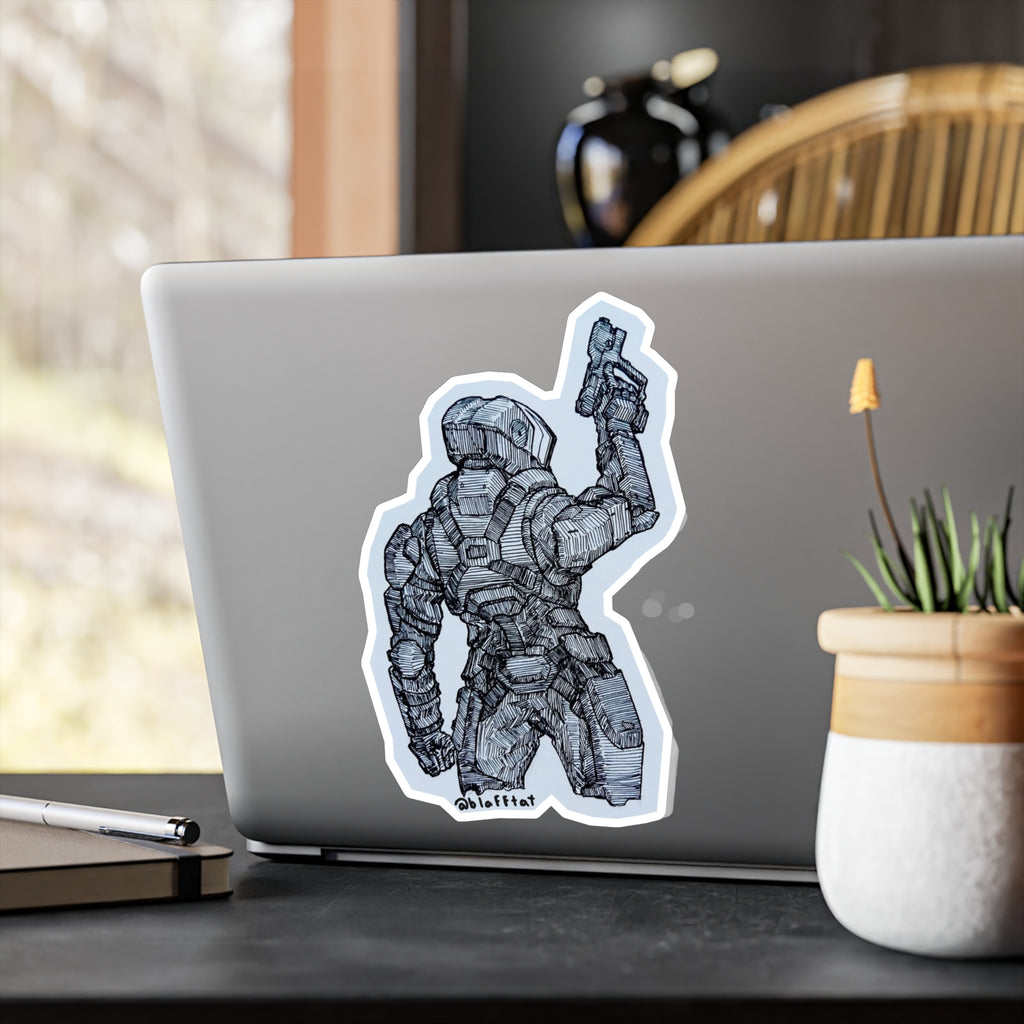 Halo Mirage Spartan Sticker