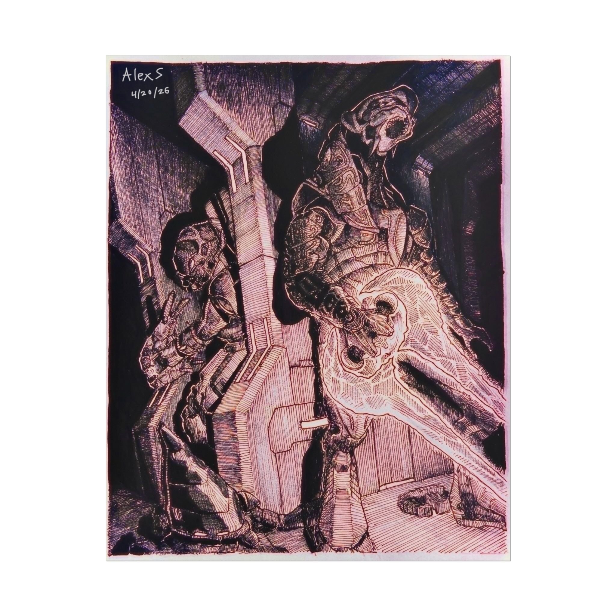 Halo Arbiter and Sesa Print