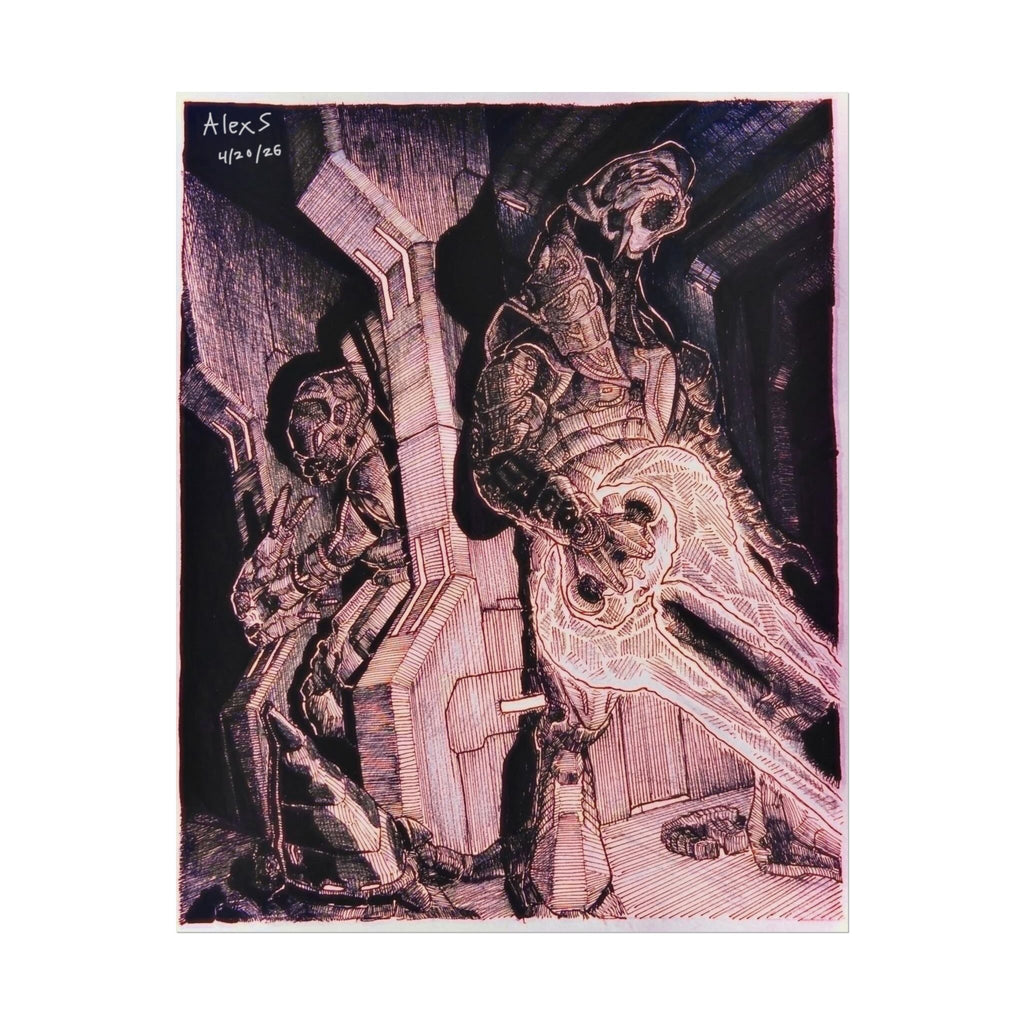 Halo Arbiter and Sesa Print