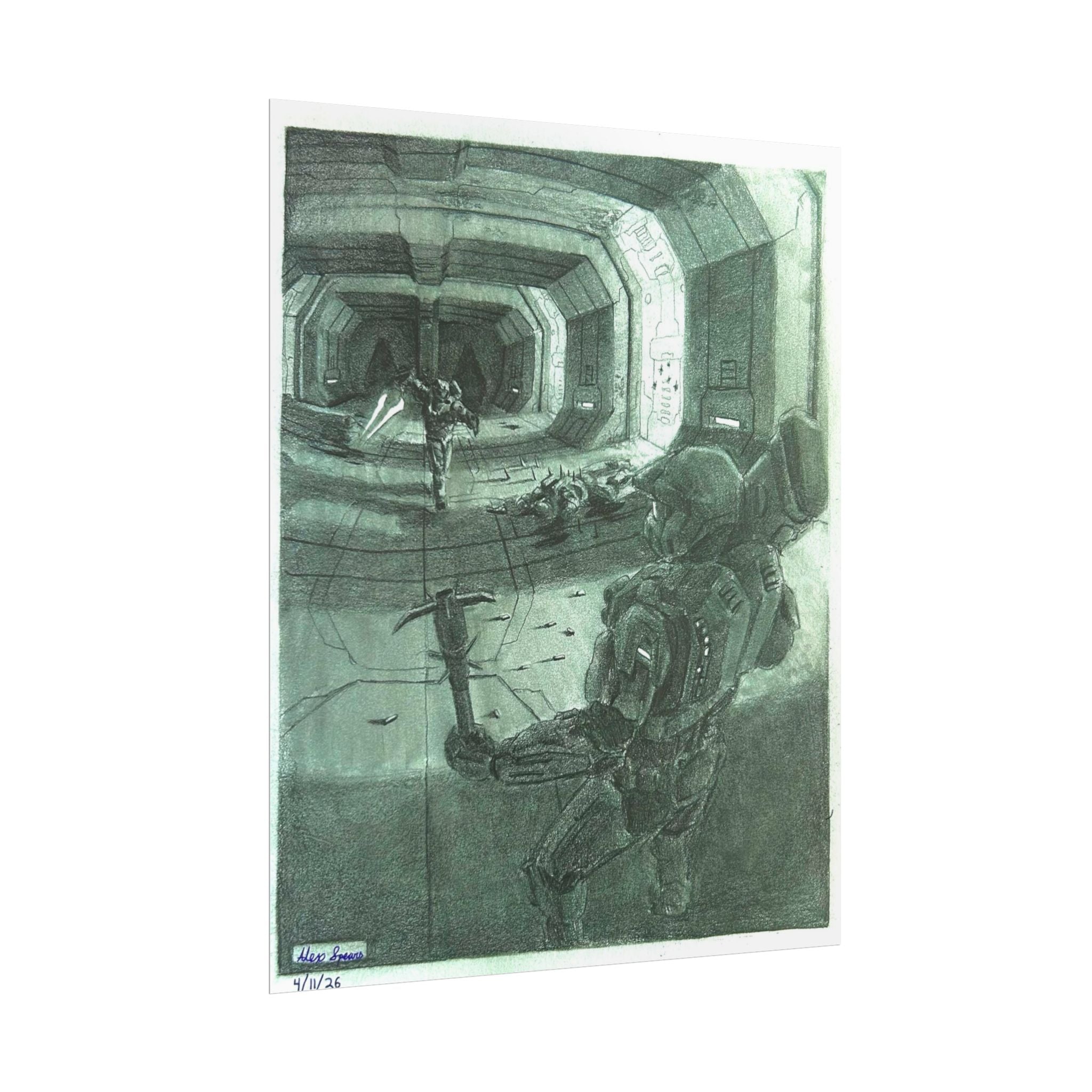 Halo One on One Print