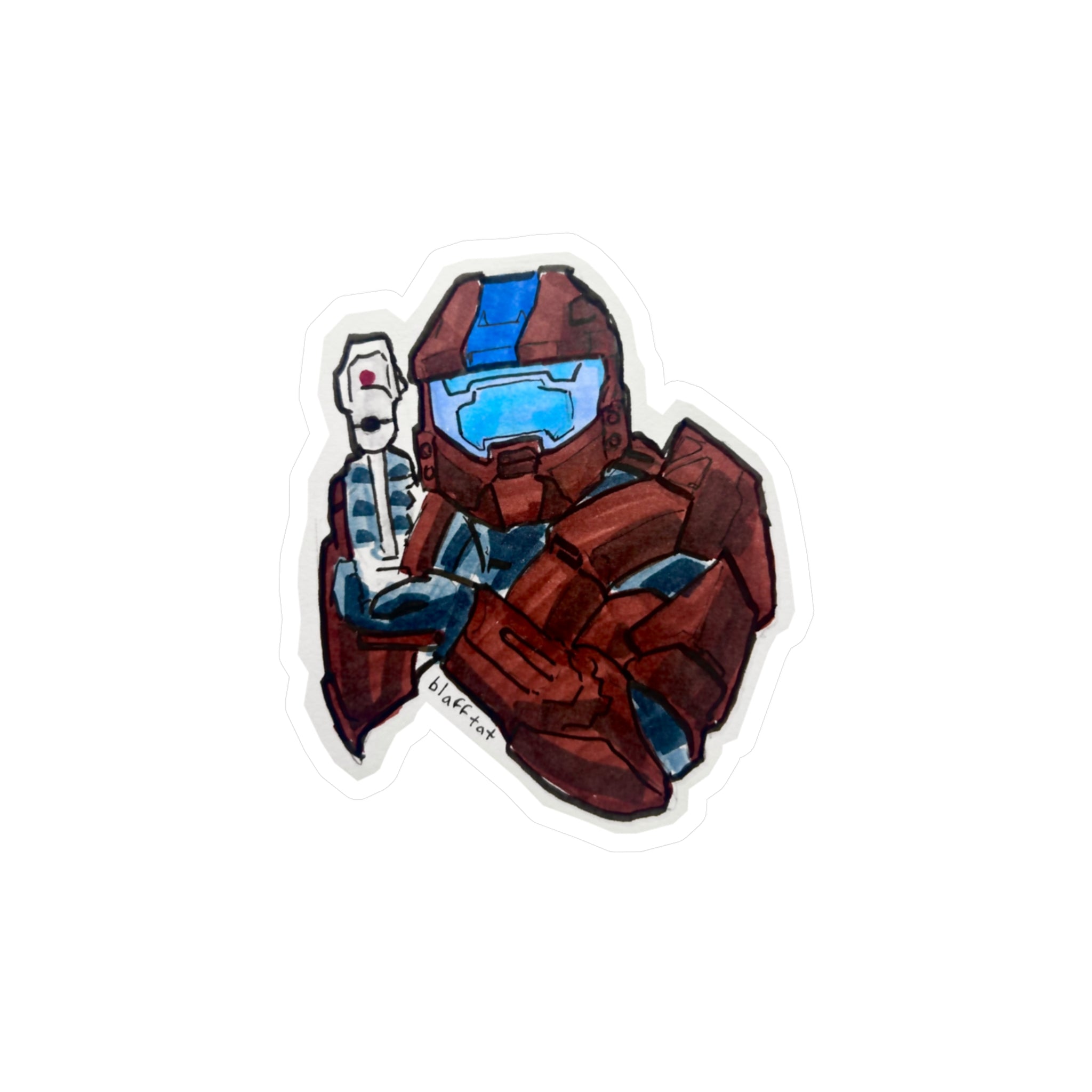 Halo Mk VI M6D Sticker