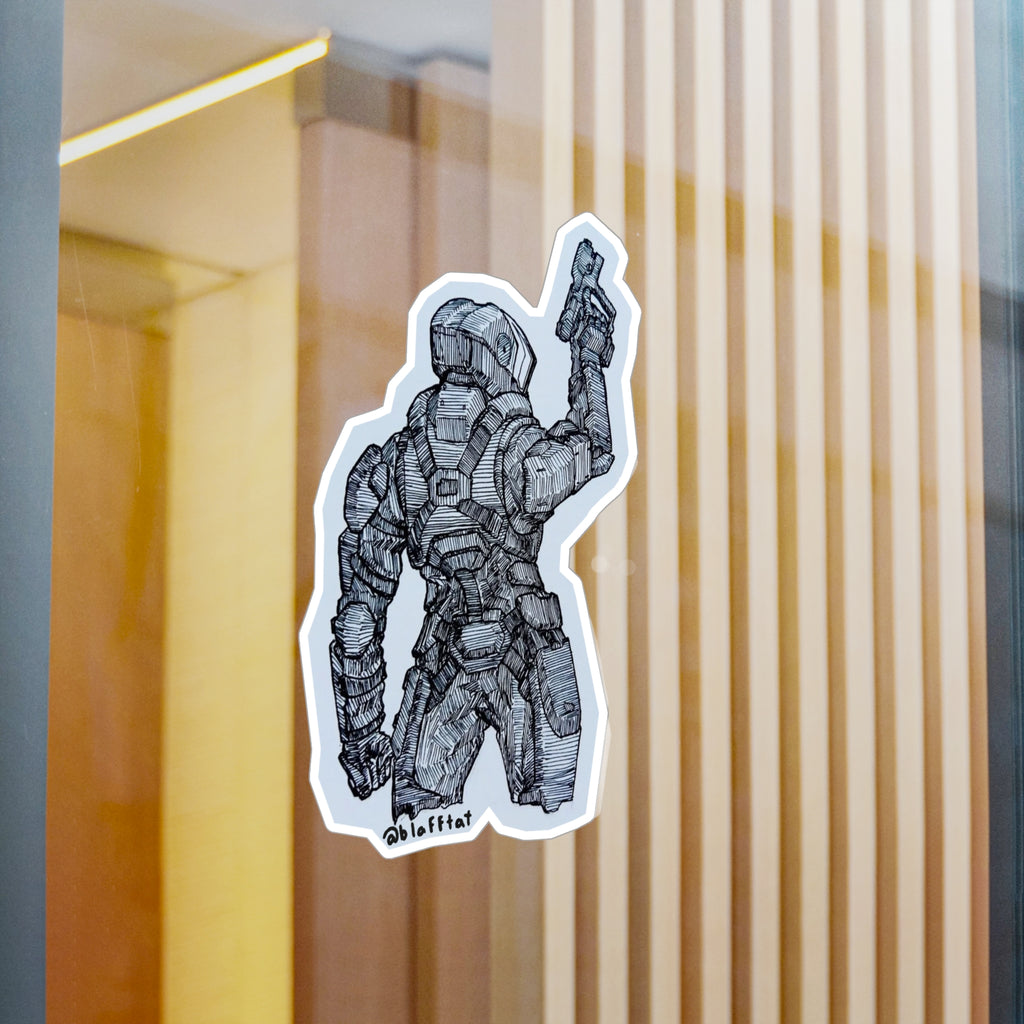 Halo Mirage Spartan Sticker