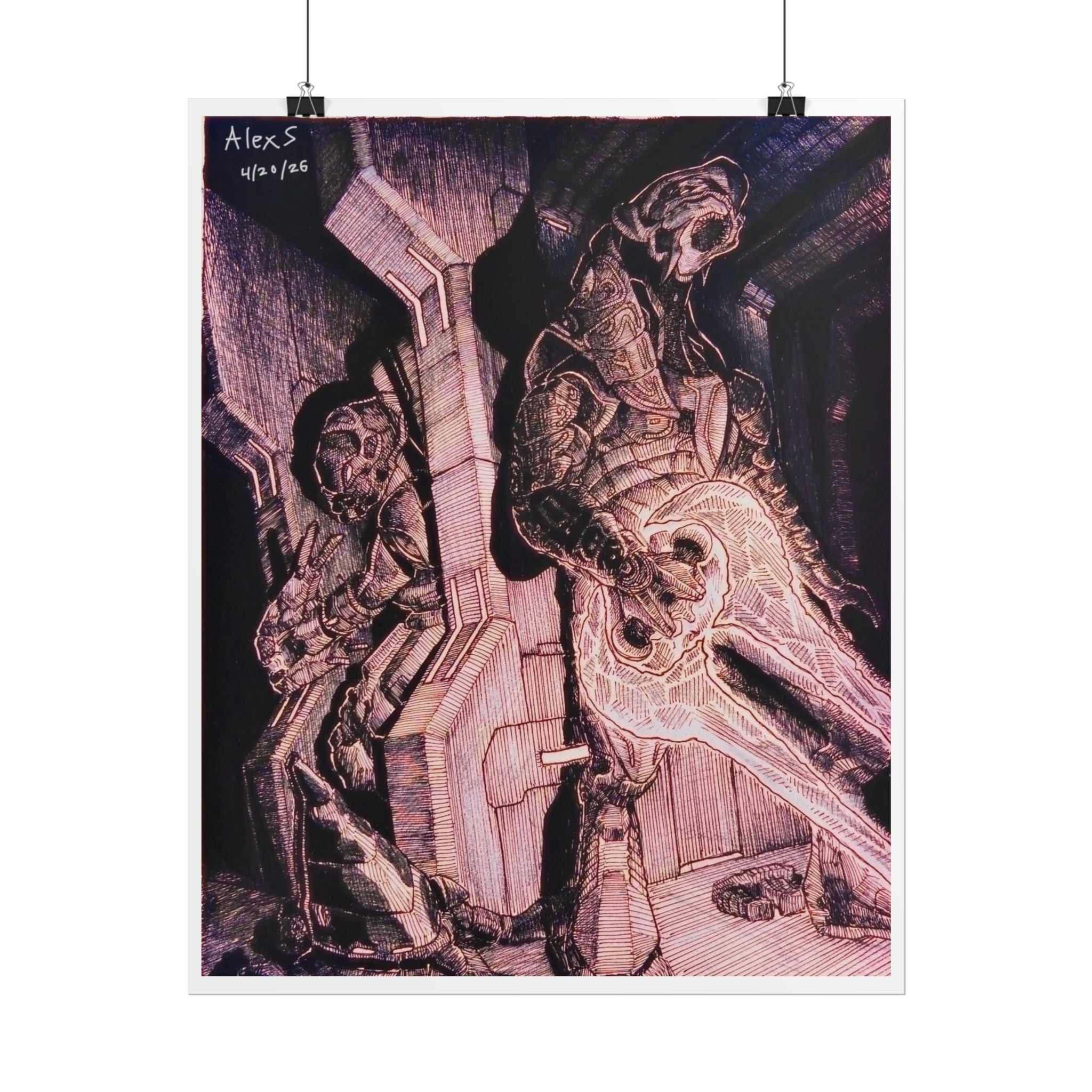 Halo Arbiter and Sesa Print