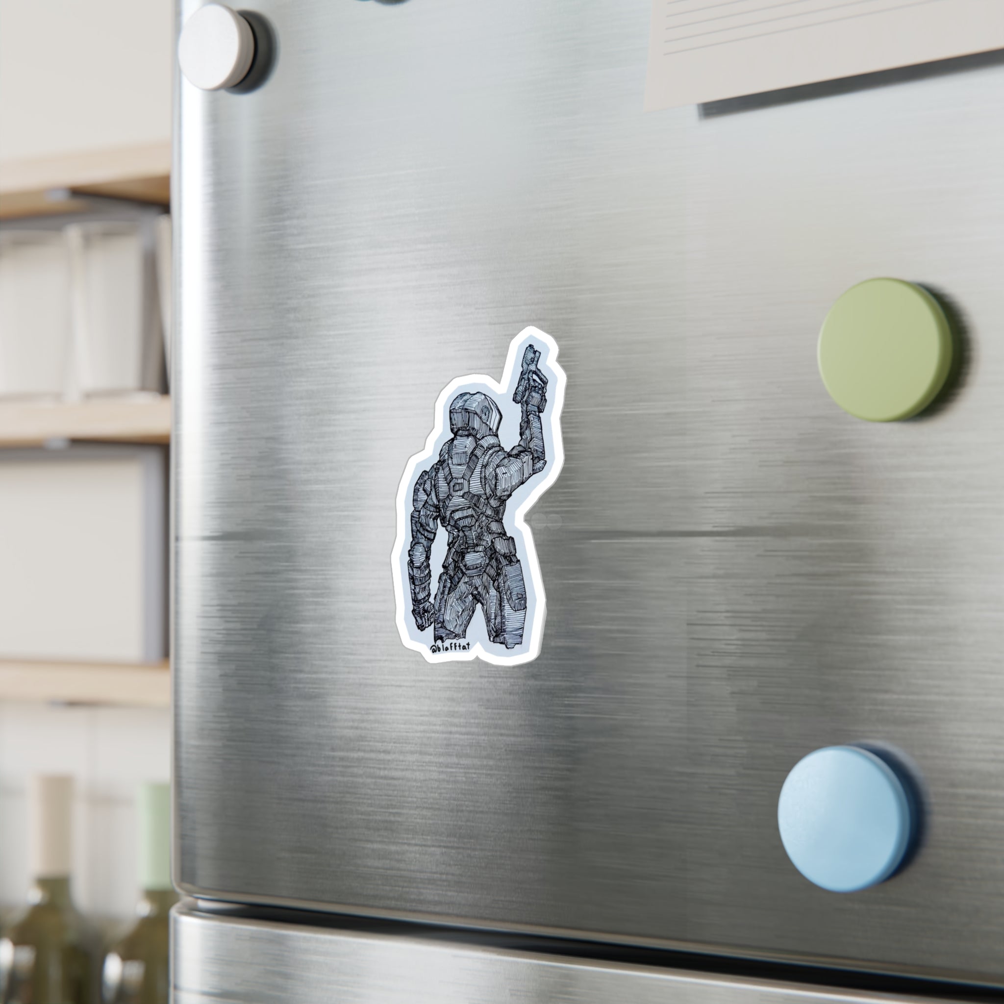Halo Mirage Spartan Sticker