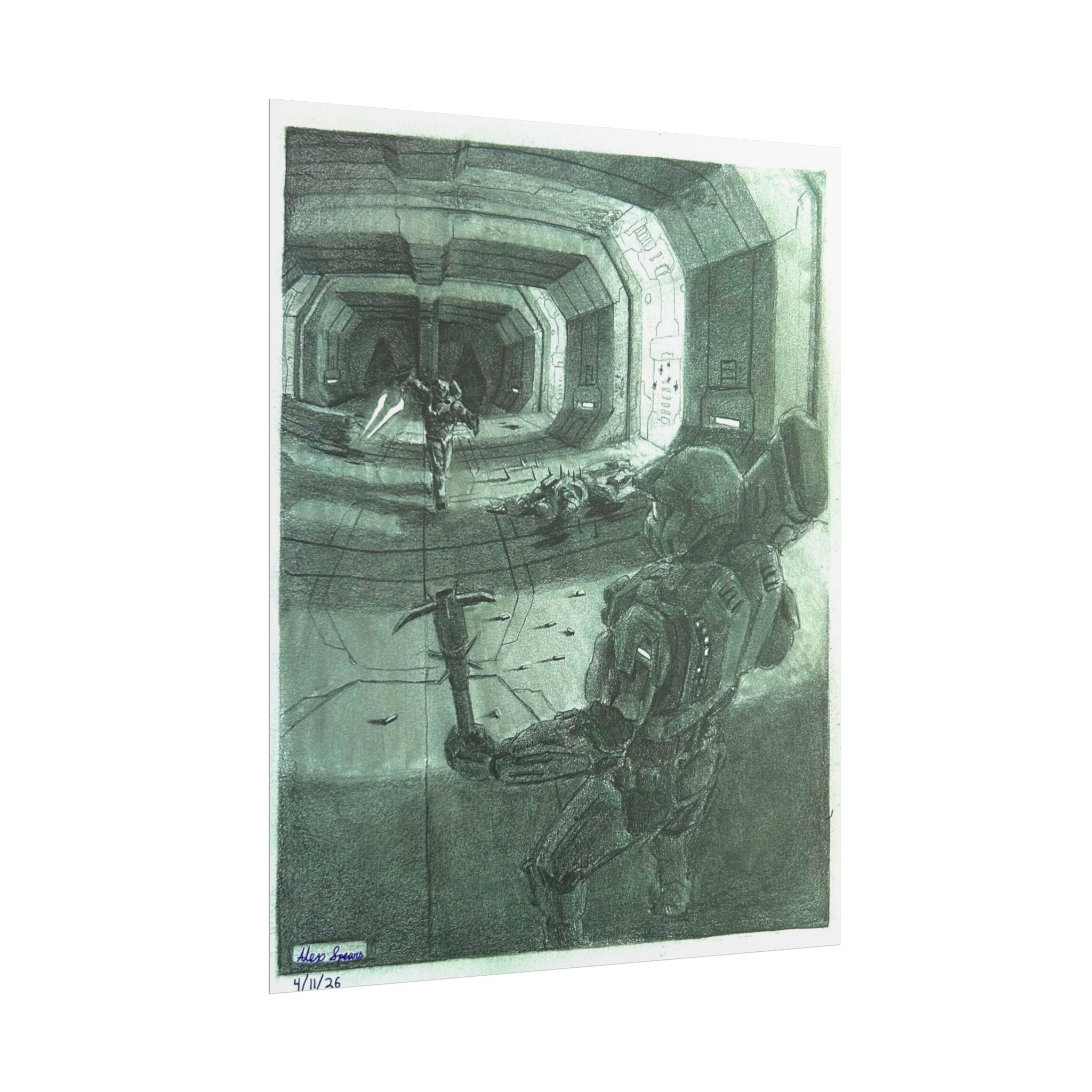 Halo One on One Print