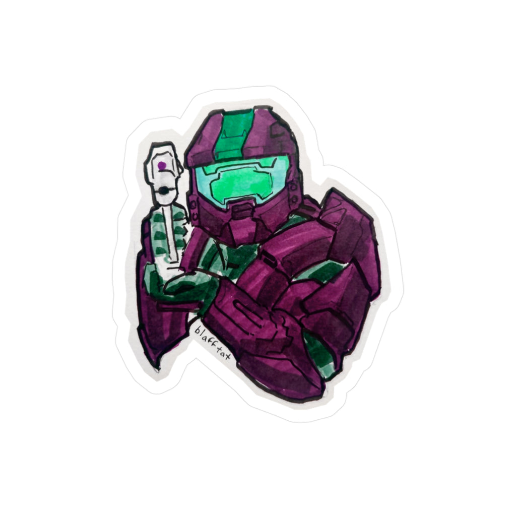 Halo Mk VI M6D Sticker