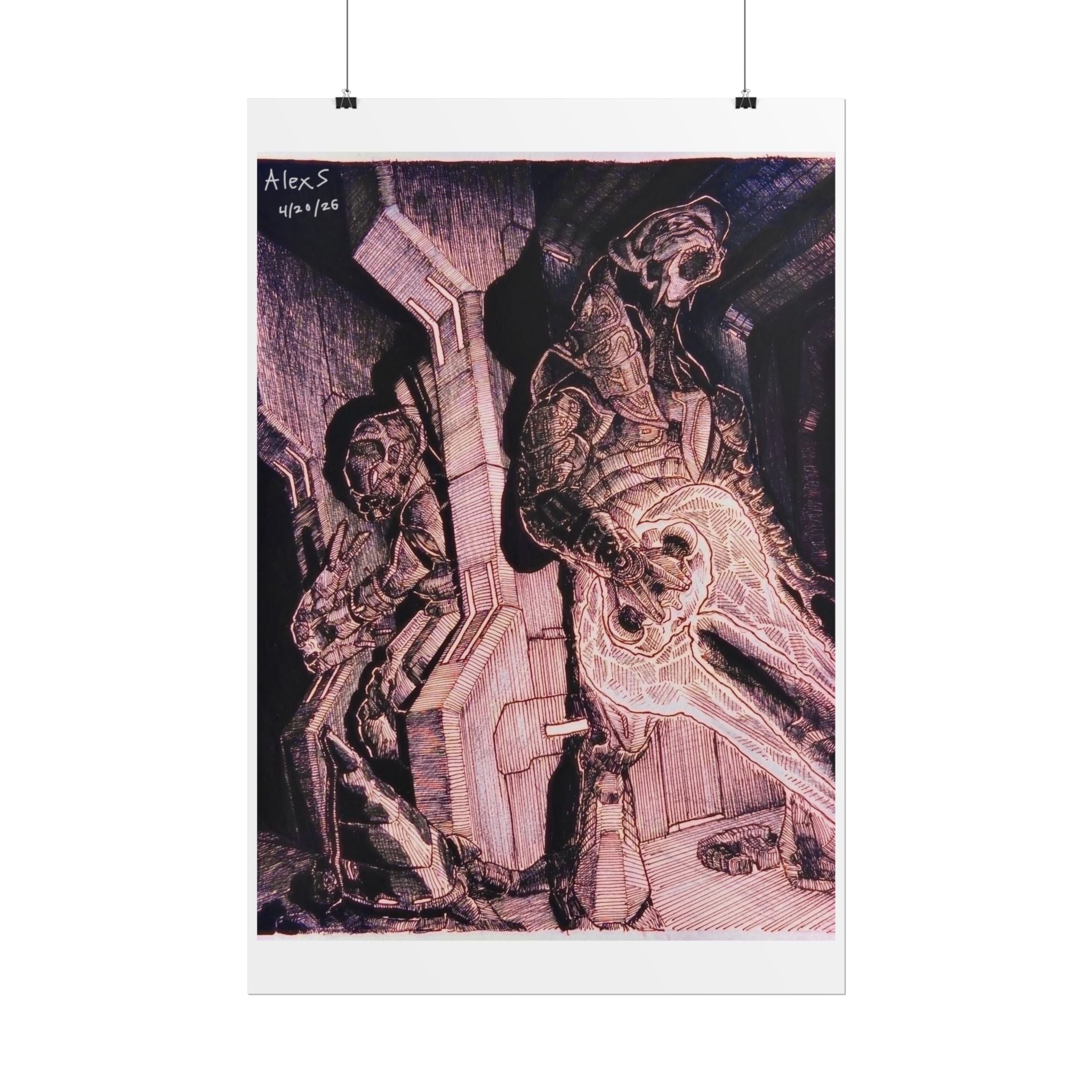 Halo Arbiter and Sesa Print